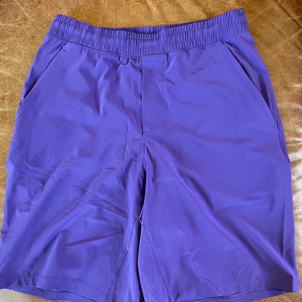 Mens small purple lululemon shorts